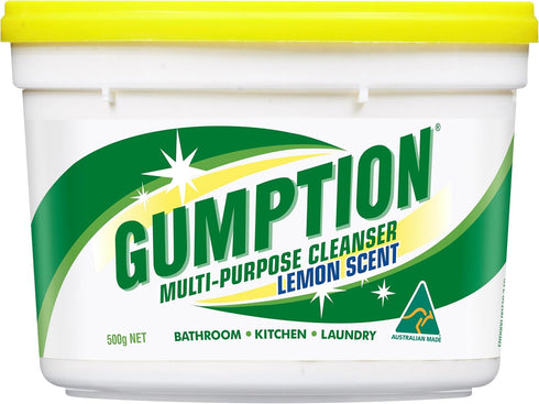 Gumption Multi-Purpose Cleanser For Bathroom,Kitchen,Laundry 500g