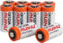 CR123A Lithium Battery, 10 Pack 3V 1500mAh Lithium Manganese Dioxide(Li-MnO2) Battery for Flashlight Alarm Smart Sensor Microphones, Non-Rechargeable (CR123A-10 Count)