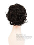 Yamel Messy Bun Scrunchie Chignon Hairpiece Updo Curly Bun Extension Combs in Dark Brown