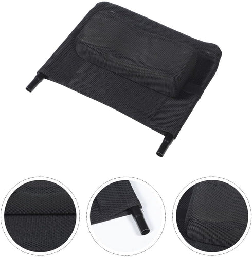 FOMIYES High Back Wheelchair Backrest Extension - Mesh Fabric Back Height Extender for Manual Wheelchairs, Comfortable