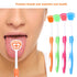 Tongue Scraper - Plastic Tongue Cleaning Brush, Portable Freshen Breath Tool for Oral Care