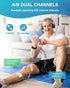 Comfytemp TENS Unit Muscle Stimulator, FSA HSA Eligible Dual Channels TENS Machine for Pain Relief, Electronic Pulse Massager for Back, Neck, Sciatica, Shoulder Pain Relief, 12 Modes, 8 Electrode Pads