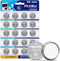 PKCELL 20 Pack CR2450 Battery CR 2450 3V Lithium Battery, 5-Year Shelf Life,High