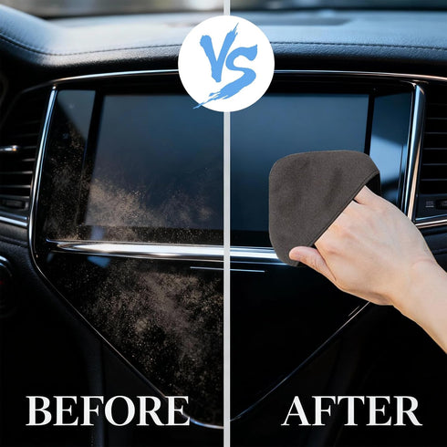 Yidcidu Car Screen Cleaner, Microfiber Dashboard Screen Cleaner Cloth, Soft & Absorbent Wipe for Car Dashboard