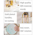 Rotating Makeup Organizer for Vanity | 3 Tier High-Capacity Clear Cosmetic Storage, Perfume Organizers, Dresser