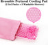 2 PCS Reusable Perineal Cooling Pad, Hemorrhoid and Perineal Ice Packs, Postpartum and Hemorrhoid Pain Relief, Hot & Cold Packs for Women After Pregnancy and Delivery(10X2.4in) Washable Sleeves