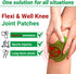Knee Pain Patches - 48 Count Herbal Plaster Maximum Strength Heat Patches for Joint Soreness Relief (2 Pack)