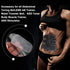 PAMASE 50/80 Pcs Gel Pads for Abs Stimulator - Replacement Pads for Reusable Ab Workout Toner Belt