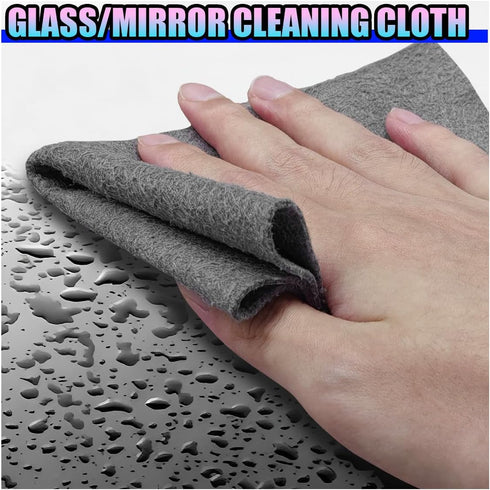 KPFILEH Kitchen(5PCS) Thickened Magic Car Cleaning Cloth, Non-Streak & Lint Reusable Automotive Window Cleaning Rag