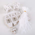 LEMESO 2x2x2in Favor Boxes for Presents, Small Gift Boxes with Ribbon, Party Wedding Favors, Mini Candy Boxes