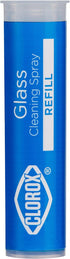 Clorox Glass Cleaner Refill Cartridge, 2 Piece Set, 0.66 Fl Oz, for Reusable Spray Bottle, Household Essentials