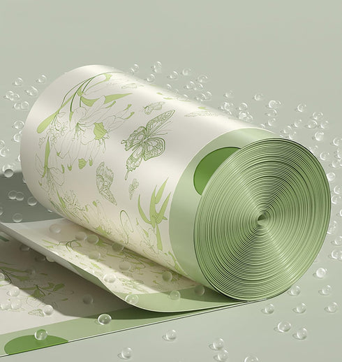 YIHUANYIFA 200pcs 4 200Counts) Gallon Trash Bags Drawstring Tear-Free Separated Plastic Can Liner for Bathroom Office