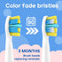 SG-2303 4 SEAGO Kids Electric Toothbrush Replacement Brush Heads Refill PCS White