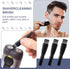 Patelai 20 Pieces Electric Double Sided Trimmer Shaver Brush Cleaner Set, Nylon Bristles, PP Handle