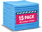 TEAWOO Microfiber Cleaning Cloths-15 Pack, Cleaning Rags, Microfiber Towels for Cars, Home Blue
