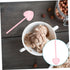 KALLORY 100pcs Mousse Spoon Set, Heart Shaped Cake Spoon, Mini Spoons for Jars, Small Shovel Spoons, Espresso Spoons,