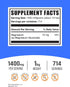 BulkSupplements.com Magnesium Gluconate Powder - Essential Gluten Free Supplement, 1400mg per Serving, 1kg