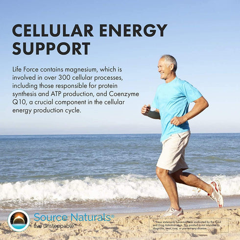 Source Naturals Life Force Multiple Daily Multivitamin, 30 Tablets - High Potency Vitamins & Nutrients