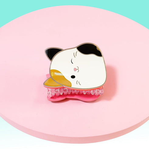 LUV HER Butterfly Hair Clip - Cute Clip with Your Favorite Squish Characters, Soft Claw Clips for Ages 3+