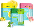 XMXueMei 60PCS Travel Size Fruit Mouthwash,Mouthwash Set for Oral Care,Bad Breath,Alcohol-Free,Travel Size Mouth