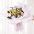FUHITIM 20 Sheets Pink Flower Wrapping Paper, Waterproof Floral Bouquet Wrapping for Wedding Birthday DIY Crafts