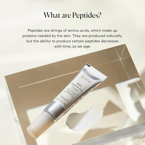 Naturium Multi-Peptide Moisturizer Plus Ethylated Vitamin C & Panthenol, Hydrating Skin Care, 1.7 oz