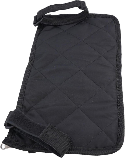 BGEARNIC 12.8"x7" Camping Chair Armrest Storage Bag, Reflective Strip Multi-Pocket Organizer, Polyester Cotton Side