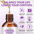 QZFICNJY 10 1 2 Fl.Oz Cortisol Supplements for Women & Men, Cortisol Reducer In Cortisol Detox Liquid Drops