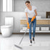 SetSail 51-Inch 2 1 Floor Scrub Brush with Long Adjustable Handle in Scrape Brush Stiff Bristle Floor Scrubber