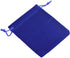 Sansam 20pcs Royal Blue Velvet Drawstring Bags for Jewelry, Gift, Wedding Favors, 5.2x7.2''