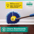 CHOMP! Microfiber Mop Refill Pack: 5 Minute CleanWalls 2-Pack Giant Noodle Blue Duster, Reusable Washable Dusting Pads
