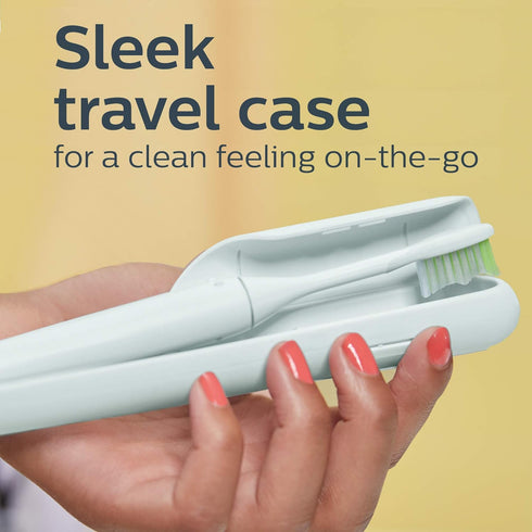 HY1100/03 Philips Sonicare Battery Toothbrush, Mint Light Blue