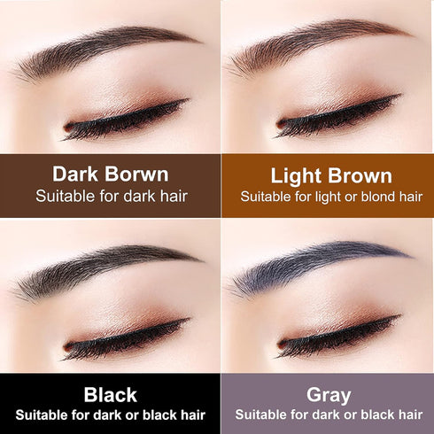 Waterproof Eyebrow Pencil Microblading Supplies, Pull Cord Peel-off Brow Pencil for Long-Lasting Clear Wild Eyebrows (5