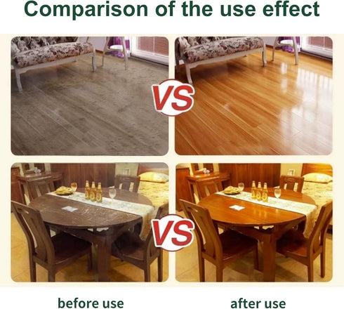 Wood Beeswax Furniture Polish | Traditional Polish for Wood Furniture, Floors, Doors, Tables (5.07 fl.oz/150ml)