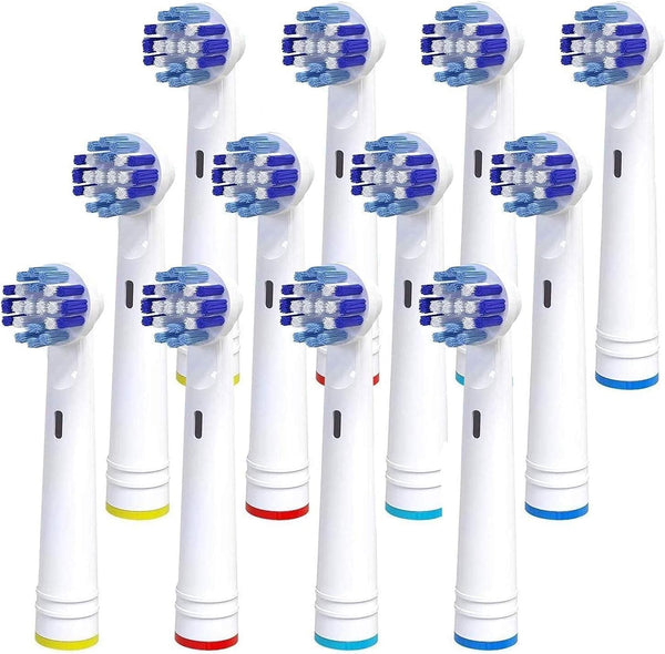 Replacement Toothbrush Heads Compatible with Oral B Braun, Pack of 12, Professional Electric Toothbrush Heads