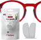 Setex Gecko Grip Anti Slip Eyeglass Nose Pads - 1mm, 5 Clear Pairs, USA Made, 2500 Microstructured Fibers