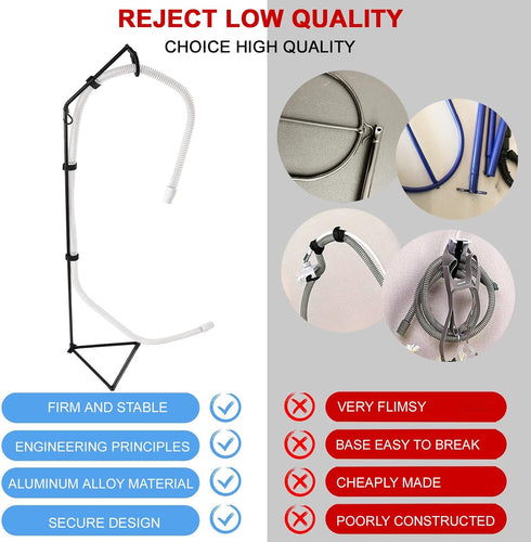 LONYEON CPAP Hose Holder - CPAP Hose Hanger for Bed Avoid Tangling and Prevent Blockage,Keeps The Air Hose Up and Away