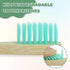 New Bamboo Kids Toothbrushes, Extra Soft Toothbrush for Kids, Natural Toothbrush Set, 6 Pack