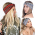 MarchQueen Boho Headbands for Women, Vintage Print Twisted Hair Bands, Stretchy Criss Cross Turban Headwrap (Boho-6pcs)