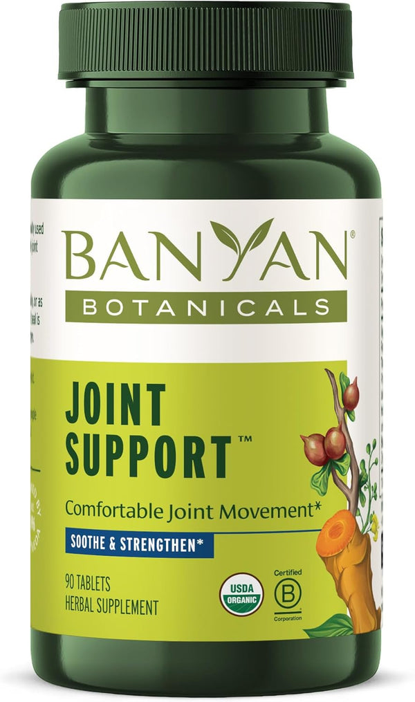 Banyan Botanicals Joint Support, Organic Supplement with Turmeric, 90 Tablets
