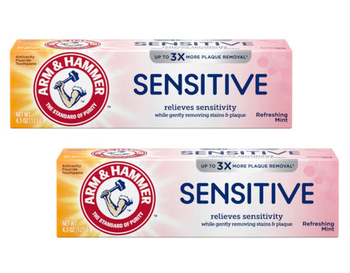 ARM & HAMMER Sensitive Teeth & Gums Toothpaste 4.5 oz (Pack of