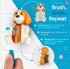 Flipper Fun Animal Turtle Toothbrush Cover – Kids Toothbrush Holder with Suction Cup for Bathrooms