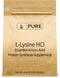 Pure Original Ingredients L-Lysine HCl (8 oz) Alpha Amino Acid, Non-GMO, Gluten-Free
