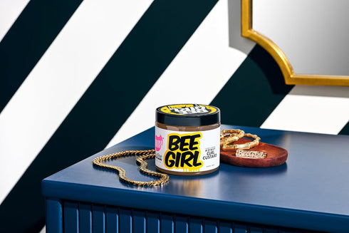 The Doux Bee Girl Honey Curl Custard, Curl Defining Cream with Aloe, Keratin, and Silk Amino Acids