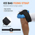 ANMIA Ice Pack Bags with Wrap for Injuries, Reusable Cold Pack for Pain Relief, Size 9''