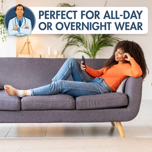 Dr. Frederick's Original Bunion Sleeves - 2 ct, Orthopedic Relief Socks with Gel Pad Cushion for Big Toe