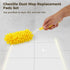 THNIOI 12 Set 2 Pcs Chenille Dust Mop Replacement Pads with Handles, Washable Reusable Mop Cloths, Microfiber Cleaning