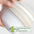 ECOLipak 150 Pack 12 oz Disposable Compostable Bowls, Heavy-Duty Biodegradable Soup Bowls, Eco-Friendly