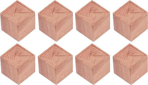 PinzqTrading 8 Pcs Rosewood Essential Oil Diffuser, Wood Aromatherapy Diffuser for Car Bedroom Office, Natural Wood