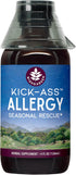 WishGarden Herbs Kick-Ass Allergy - Plant-Based Non-Drowsy Herbal Supplement with Nettle Leaf, Echinacea & Yerba Santa,